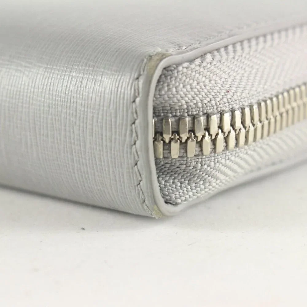 Balenciaga grey leather